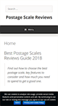 Mobile Screenshot of postagescalesreviews.com